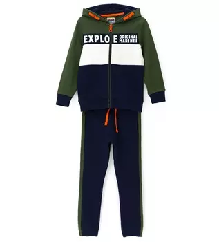 Комплект (толстовка на молнии+брюки) для мальчика Original Marines (13-14 лет (Рост 158-164))