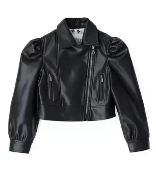 Куртка, экокожа для девочки Original Marines (13-14 лет (Рост 158-164))