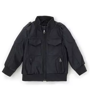 Куртка, экокожа для маленького мальчика