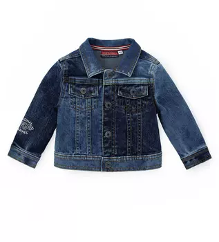 Куртка джинсовая для маленького мальчика Original Marines (9-12 месяцев (Рост 74-80))
