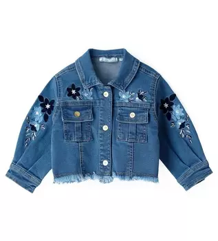 Куртка джинсовая для маленькой девочки