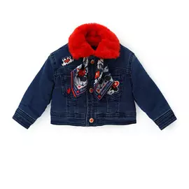 Куртка джинсовая для маленькой девочки Original Marines (9-12 месяцев (Рост 74-80))