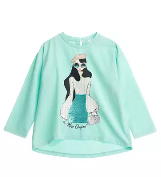 Лонгслив для девочки