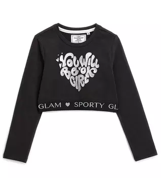 Лонгслив для девочки