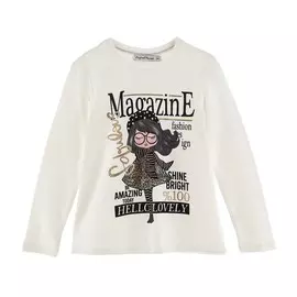 Лонгслив для девочки Original Marines (4-5 лет (Рост 104-110))