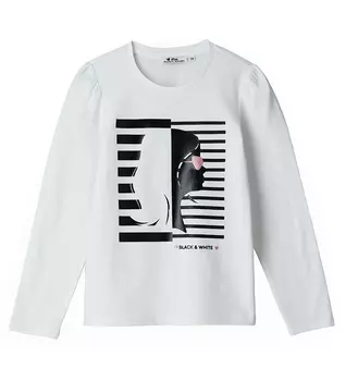 Лонгслив для девочки Original Marines (7-8 лет (Рост 122-128))