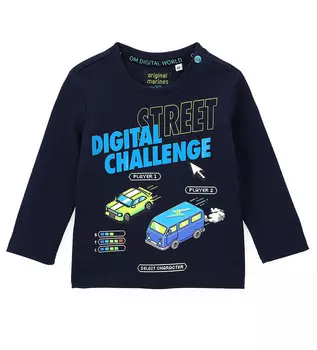 Лонгслив для маленького мальчика