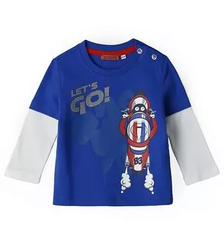 Лонгслив для маленького мальчика Original Marines (18-24 месяцев (Рост 86-92))