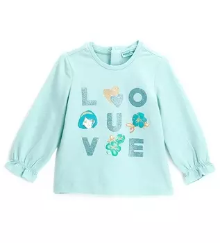 Лонгслив для маленькой девочки