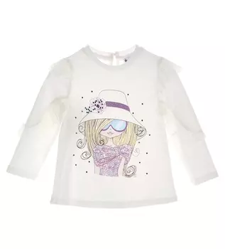 Лонгслив для маленькой девочки