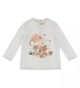 Лонгслив для маленькой девочки