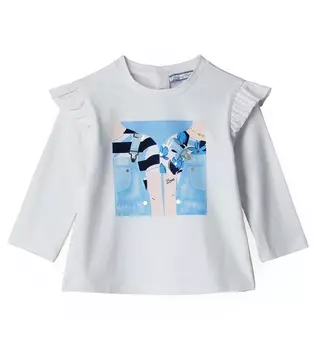 Лонгслив для маленькой девочки