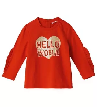 Лонгслив для маленькой девочки