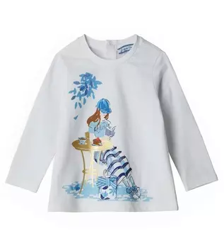 Лонгслив для маленькой девочки