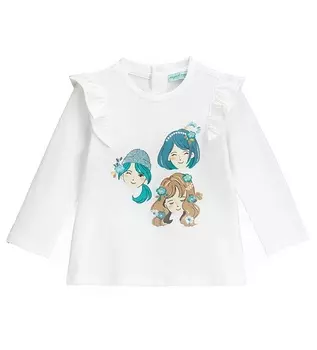 Лонгслив для маленькой девочки