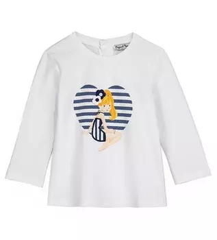 Лонгслив для маленькой девочки