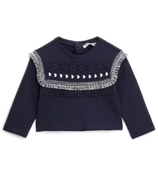 Лонгслив для маленькой девочки