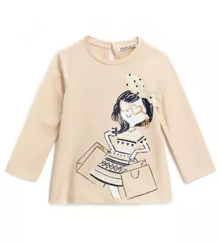Лонгслив для маленькой девочки