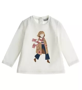 Лонгслив для маленькой девочки
