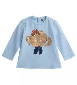 Лонгслив для маленькой девочки