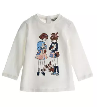 Лонгслив для маленькой девочки