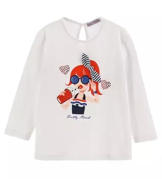 Лонгслив для маленькой девочки Original Marines (18-24 месяцев (Рост 86-92))