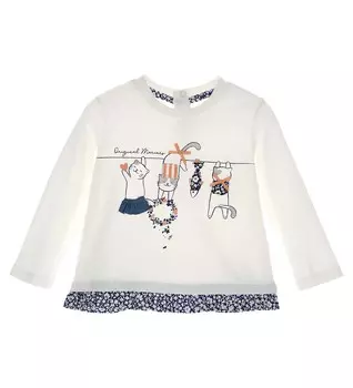 Лонгслив для маленькой девочки Original Marines (3-6 месяцев (Рост 62-68))