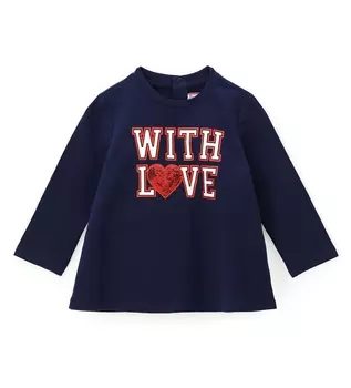 Лонгслив для маленькой девочки