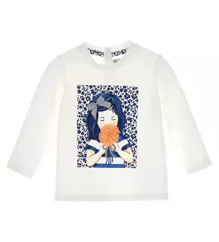 Лонгслив для маленькой девочки Original Marines (6-9 месяцев (Рост 68-74))