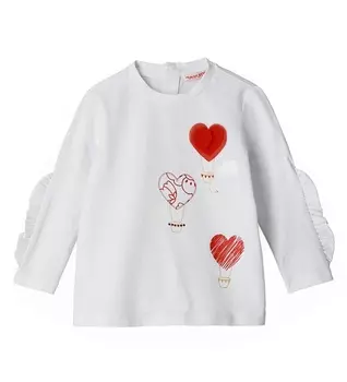 Лонгслив для маленькой девочки Original Marines (6-9 месяцев (Рост 68-74))