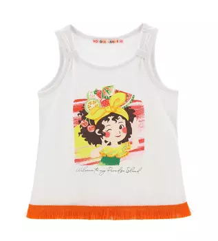 Майка для маленькой девочки Original Marines (12-18 месяцев (Рост 80-86))