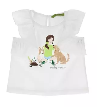 Майка для маленькой девочки Original Marines (18-24 месяцев (Рост 86-92))