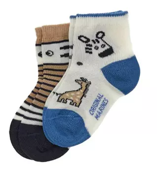 Носки, 2 пары для маленького мальчика