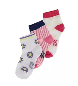 Носки, 3 пары для девочки