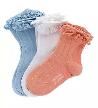 Носки, 3 пары для девочки