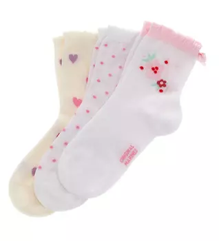 Носки, 3 пары для девочки
