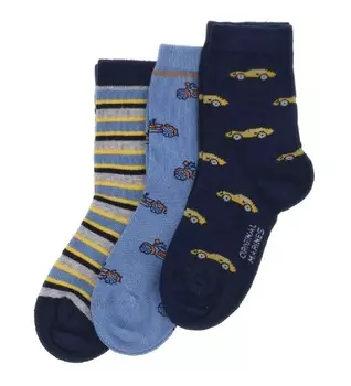 Носки, 3 пары для мальчика