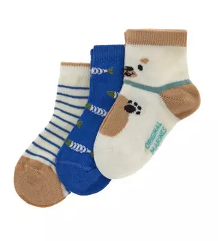 Носки, 3 пары для маленького мальчика
