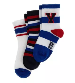 Носки, 3 пары для маленького мальчика