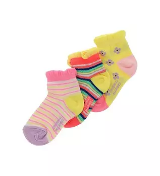 Носки, 3 пары для маленькой девочки Original Marines (22/24)