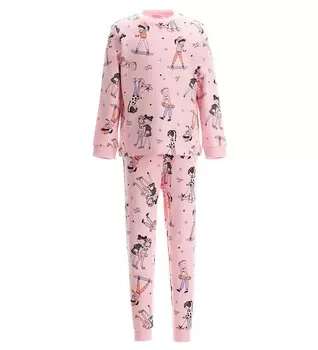 Пижама с длинным рукавом для девочки