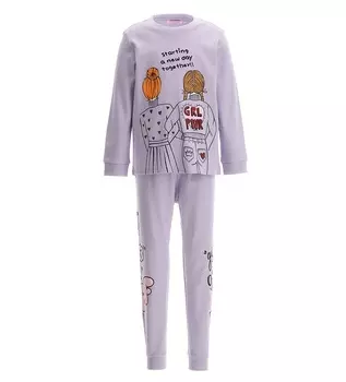 Пижама с длинным рукавом для девочки
