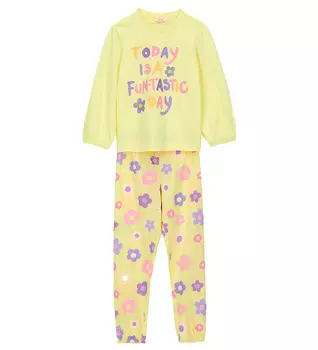 Пижама с длинным рукавом для девочки