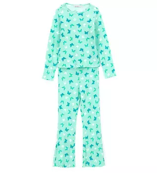 Пижама с длинным рукавом для девочки