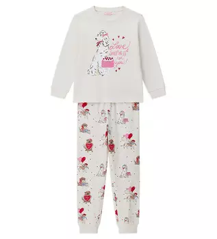 Пижама с длинным рукавом для девочки