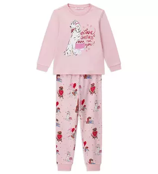 Пижама с длинным рукавом для девочки