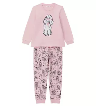Пижама с длинным рукавом для девочки