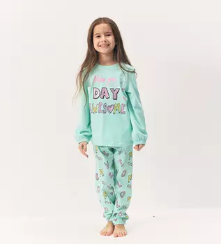 Пижама с длинным рукавом для девочки