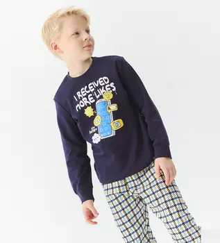 Пижама с длинным рукавом для мальчика