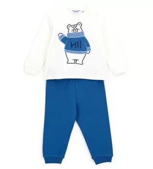 Пижама с длинным рукавом для маленького мальчика